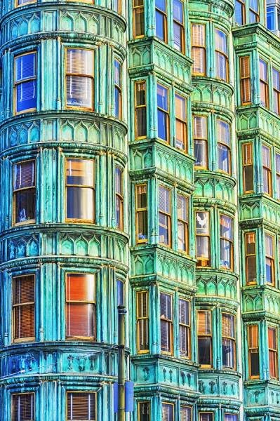 Photograph Mitchell Funk Sentnal Building on One Eyeland